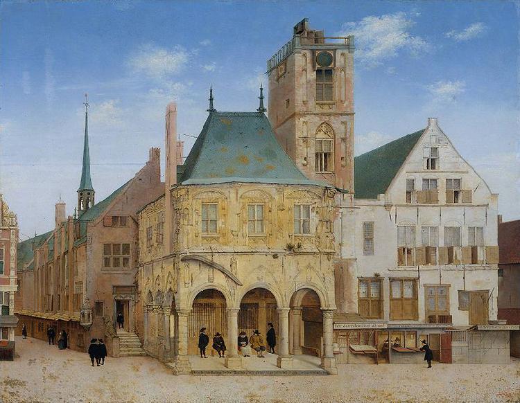 Pieter Jansz Saenredam The old town hall of Amsterdam.